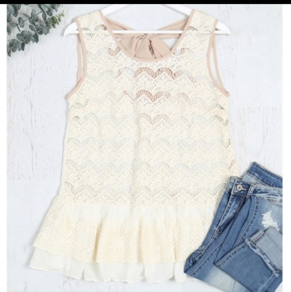 🍁New handmade tie back tank - Picture 2 of 12